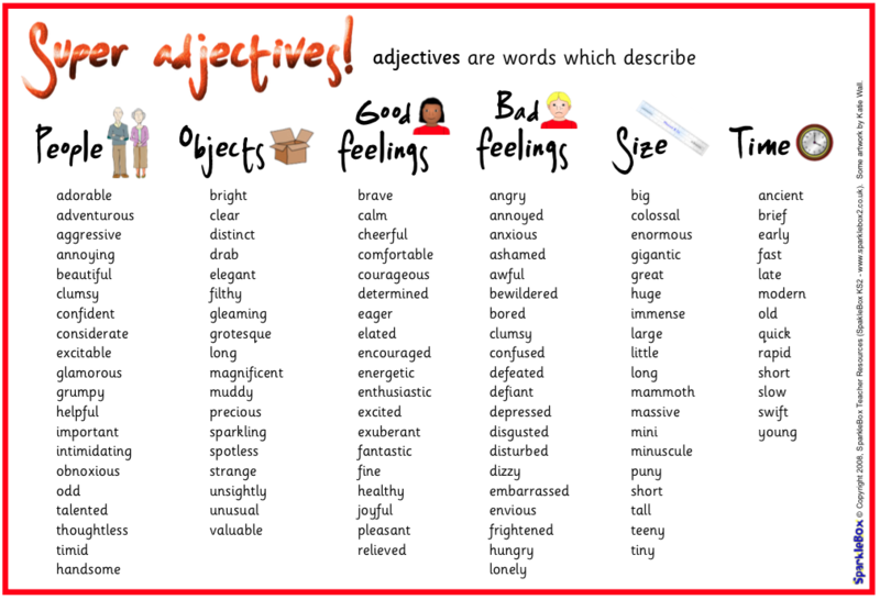 adjectives to describe your best friend
